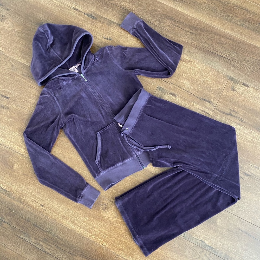 Purple Juicy Couture Tracksuit